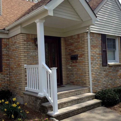 Front Porch Railing Stairs