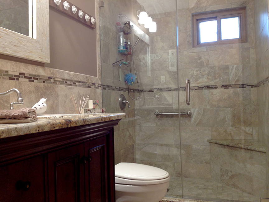 Bathroom Remodel Glass Shower