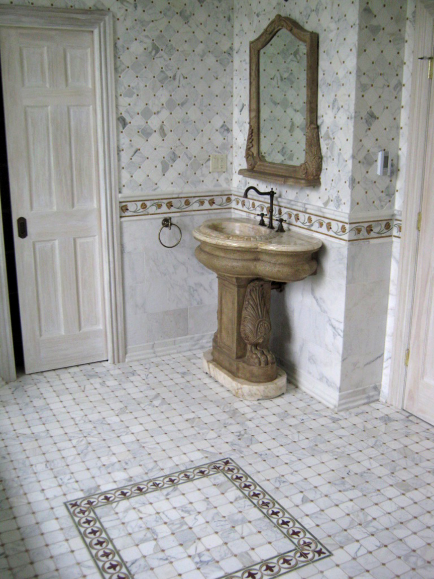 Bathroom Remodel Luxury Tile Vanity